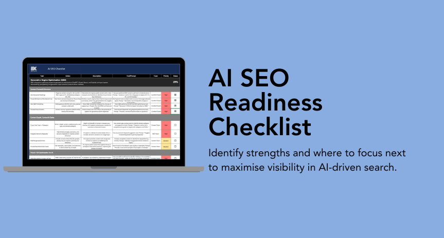 AI SEO readiness checklist